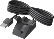 Зарядное устройство переходник / USB кабель GSMIN для зарядки фитнес браслета Huawei Band 2 Pro / Honor Band 3 / Band 3 Pro / Band 4 / Band 5 (Черный)